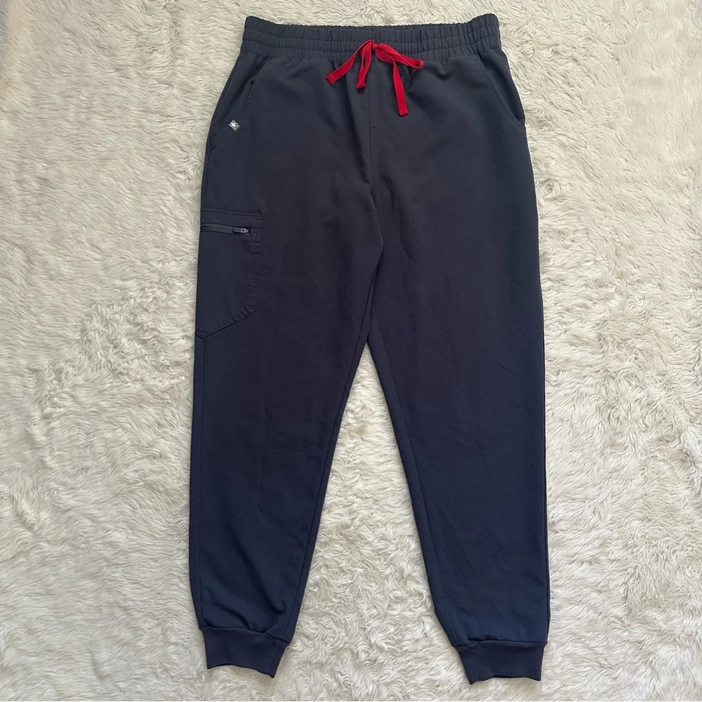 Figs Scrub Pants Zamora Jogger Technical Collection W20SW2028 Charcoal Gray Sz L - Picture 3 of 12